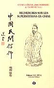 Recherches sur les superstitions en Chine T.13