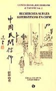 Recherches sur les superstitions en Chine T.14