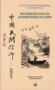 Recherches sur les superstitions en Chine T.3