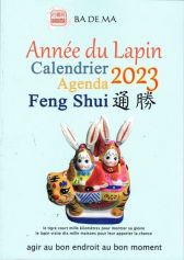 Calendrier Agenda 2023 Feng Shui, Année du lapin
