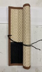 Tapis pour rouler les pinceaux - nature